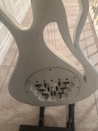 Chitarra Pino Daniele Copia Paradise Bianca