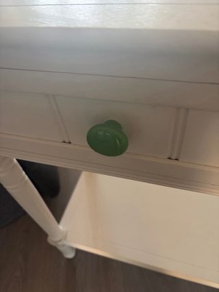 Mueble de entrada Westwing madera blanco