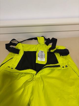 Pantalón de esquí hombre amarillo pistacho XL