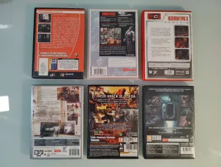 Lote 6 Juegos PC Resident Evil