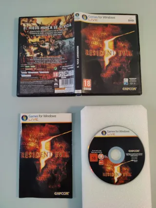 Lote 6 Juegos PC Resident Evil