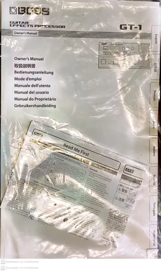 Pedal efectos guitarra Boss GT-1