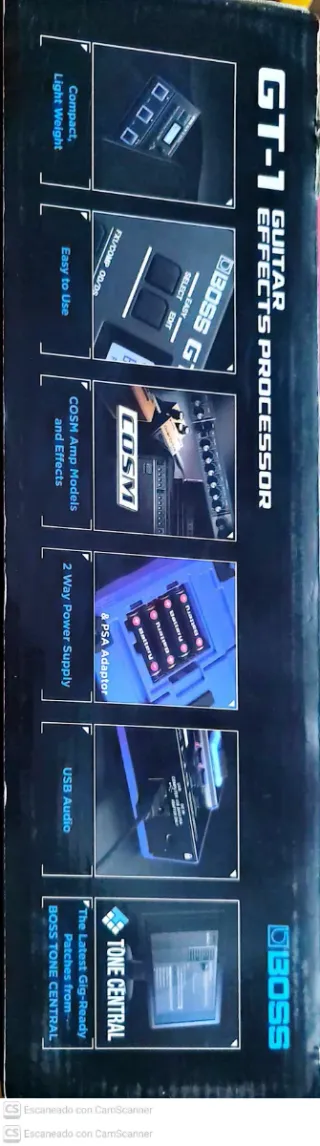 Pedal effetti chitarra Boss GT-1