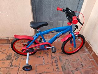 Bicicleta Spiderman Infantil Azul y Roja tengo 2 i