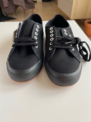 Superga Cotu Classic Negras Talla 42