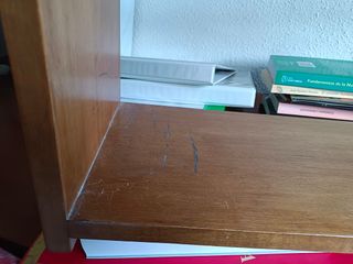 Estantería Madera Maciza 2 Baldas