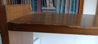 Estantería Madera Maciza 2 Baldas