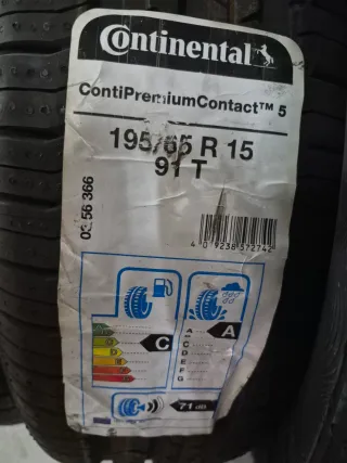 Neumáticos Continental 195/65 R15 91 t