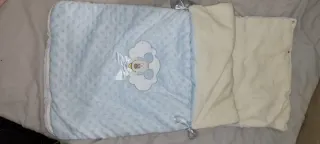 Saco de dormir para bebé azul