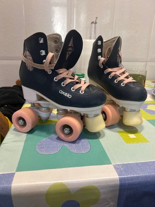 Patines Oxelo 4 Ruedas Talla 33