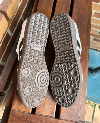 Adidas Samba Blancas/Gris Talla 44