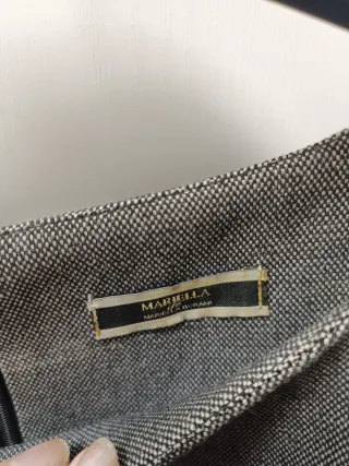 Vestito Mariella Burani nero/grigio