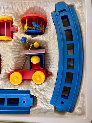 Tren de Juguete Antiguo de Feria Jyesa