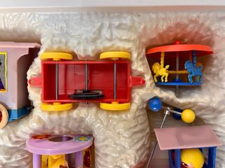 Tren de Juguete Antiguo de Feria Jyesa