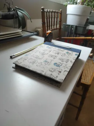 Álbum fotos pequeño artesano