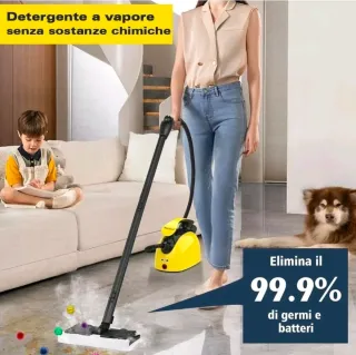 Pulitore a Vapore Multiuso 1500W