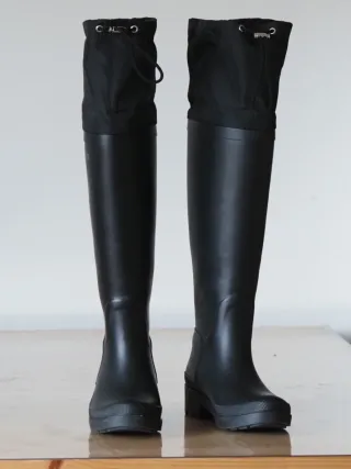 Botas de agua Tommy Hilfiger Negras