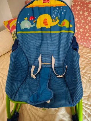 Hamaca bebé Fisher Price elefantes