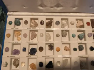 Collezione di Minerali Brasiliani in Scatola