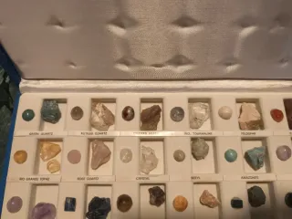 Collezione di Minerali Brasiliani in Scatola