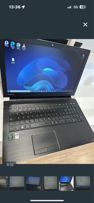 Portátil Toshiba Satellite 15 Negro