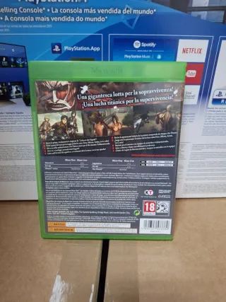 Attack on Titan wings of freedom Xbox One Español