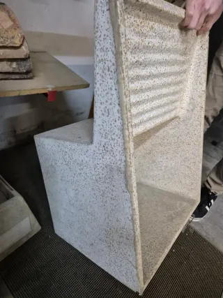 Pila/pilón lavadero de cemento y piedra