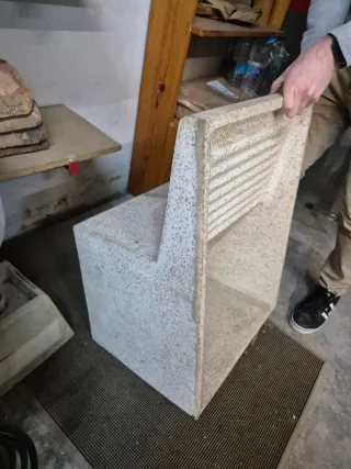 Pila/pilón lavadero de cemento y piedra