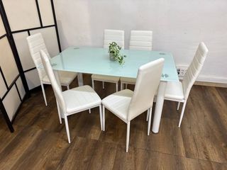 Mesa de Comedor + 6 Sillas Calidad Top NUEVO