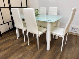 Mesa de Comedor + 6 Sillas Calidad Top NUEVO