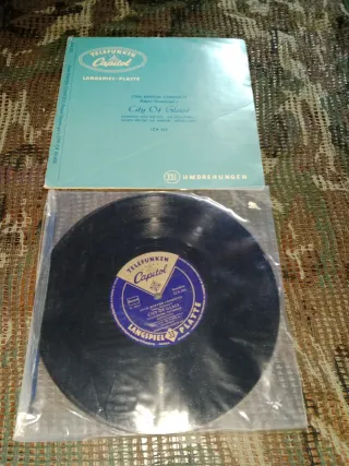 Vinilo Telefunken Capitol City Of Glass
