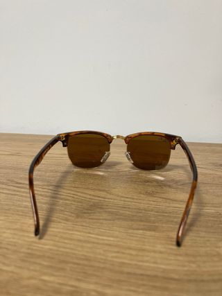 Gafas de Sol Ray-Ban Marrones y Doradas