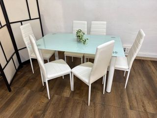 Conjunto Mesa Comedor + 6 Sillas ¡ESTRENO!