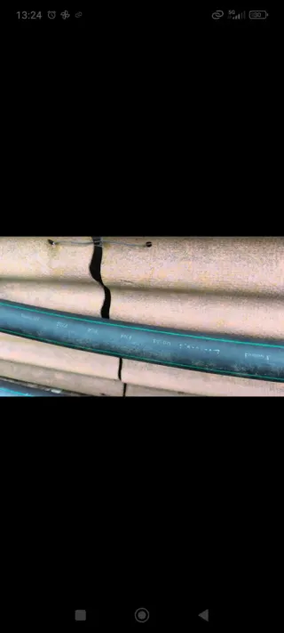 Tubería/manguera riego polietileno 63mm PN4