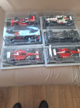6 Coches F1 Colección