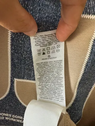 Camiseta Jack & Jones Parche JJ Talla L H00096