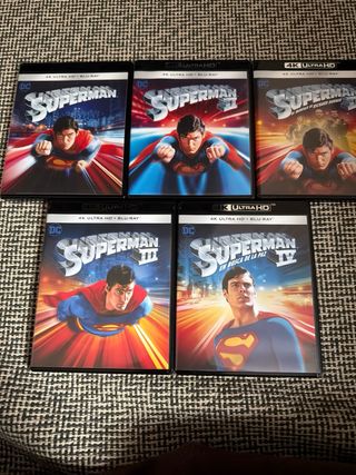 Superman Colección 5 Películas 4K UHD