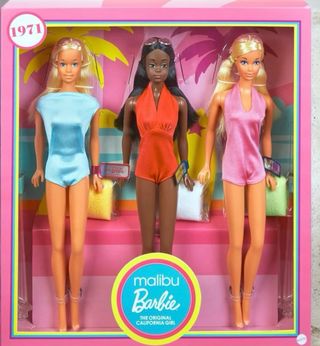 Set Barbie Malibu Original California Girl 1971