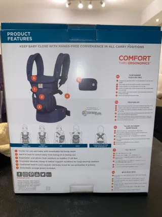 Mochila Portabebés Ergobaby Omni 360 Azul