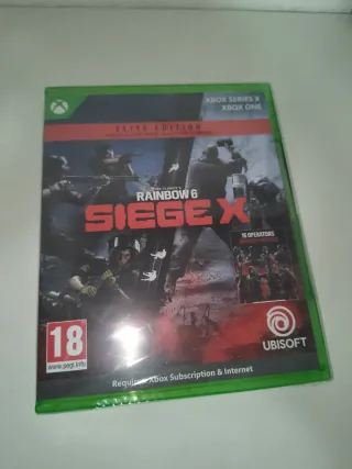 Rainbow Six Siege Elite Edition Xbox (PRECINTADO)