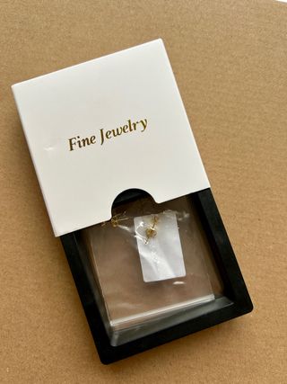 Pendientes Plata y Circonitas Dorados