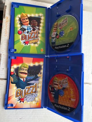 Buzz! El Gran Reto y Deportes PS2