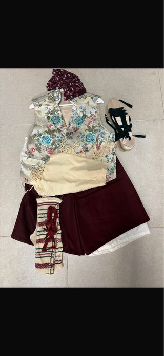 Traje Fallero Sraguell Multicolor