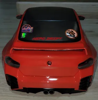 Carrocería BMW M2 G87 1/10 RC Roja