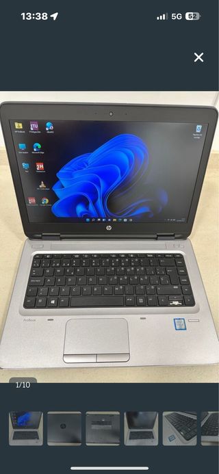 Portátil HP Probook 15 Plata