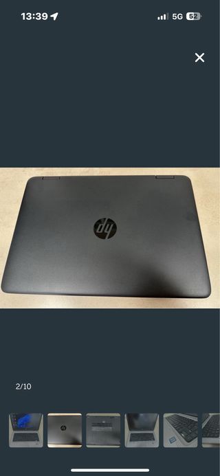 Portátil HP Probook 15 Plata