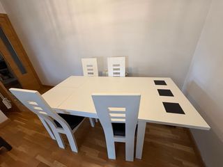Mesa de comedor extensible
