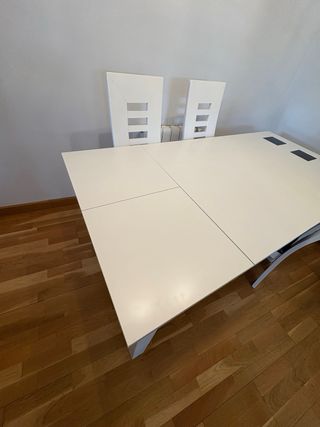 Mesa de comedor extensible