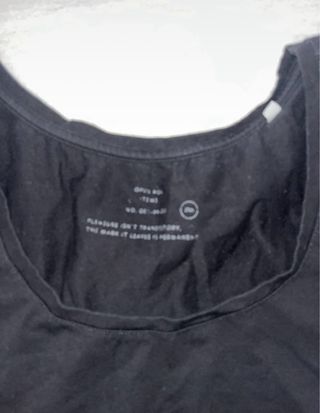 Canottiera nera donna