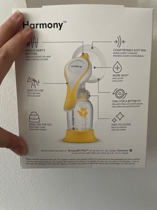 Sacaleches Medela Harmony Manual